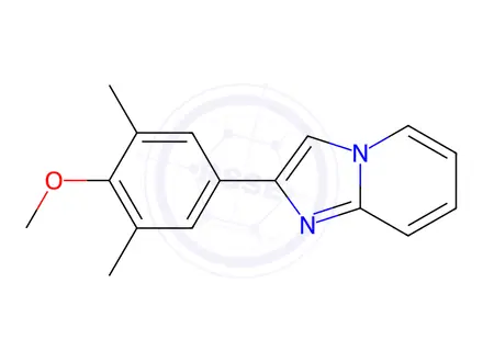 Chemical structure of 2-(4-Methoxy-3,5-dimethylphenyl)imidazo[1,2-a]pyridine