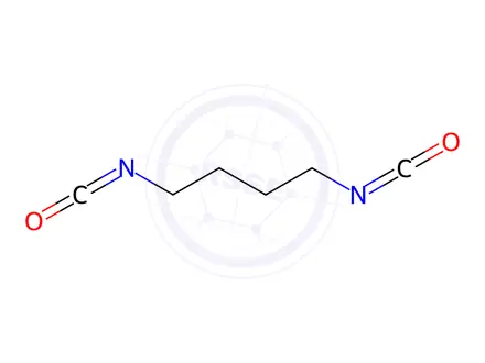 Chemical structure of 1,4-Diisocyanatobutane