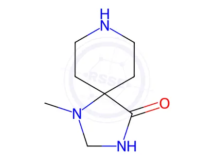 Chemical structure of 1-Methyl-1,3,8-triazaspiro[4.5]decan-4-one