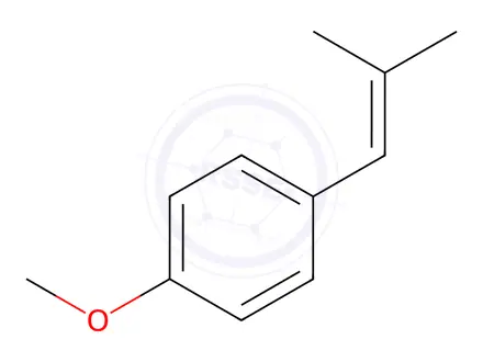 Chemical structure of 1-Methoxy-4-(2-methylprop-1-en-1-yl)benzene
