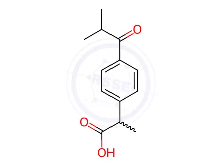 Chemical structure of Ibuprofen EP Impurity J (Ibuprofen USP Related Compound J)