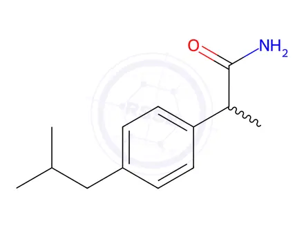 Chemical structure of Ibuprofen EP Impurity C