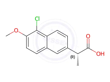Chemical structure of Naproxen Impurity 44