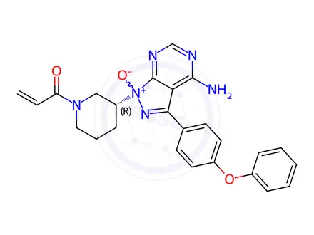 Chemical structure of Ibrutinib Impurity 515