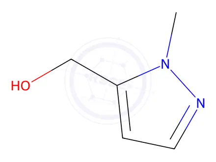 Chemical structure of (1-Methyl-1H-pyrazol-5-yl)methanol
