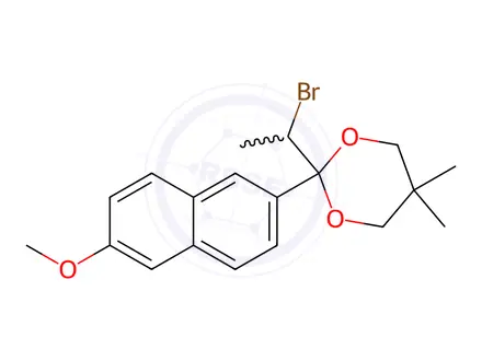 Chemical structure of Naproxen Impurity 78