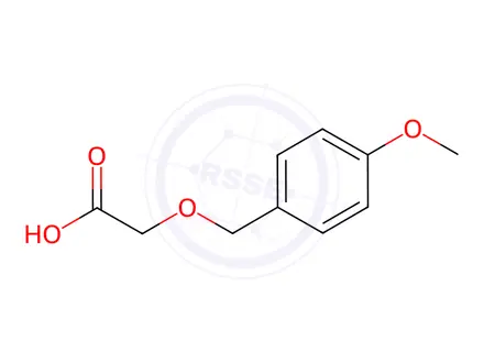 Chemical structure of 2-((4-Methoxybenzyl)oxy)acetic Acid