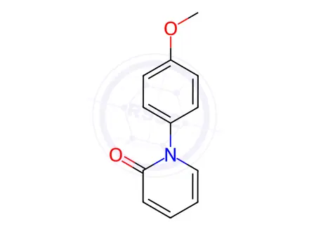 Chemical structure of 1-(4-Methoxyphenyl)pyridin-2(1H)-one