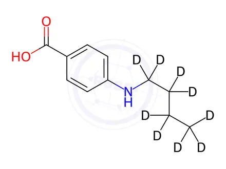 Chemical structure of Tetracaine EP Impurity B-d9