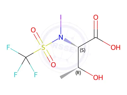 Chemical structure of N-Desmethyl N-Ethyl Sertraline
