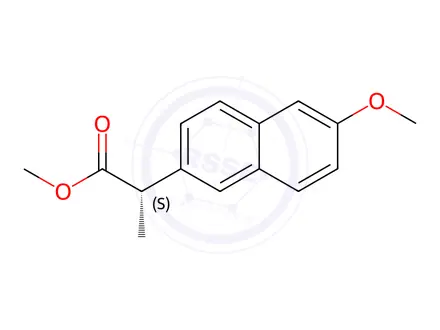 Chemical structure of Naproxen EP Impurity E (Naproxen USP Related Compound E)