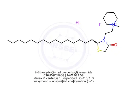 Chemical structure of Oxolamine Impurity 120