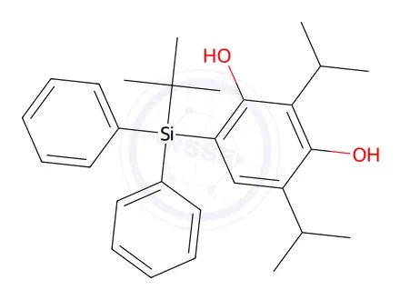 Chemical structure of Propofol Impurity 130
