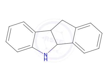 Chemical structure of 4b,5,9b,10-tetrahydroindeno(1,2-b)indole