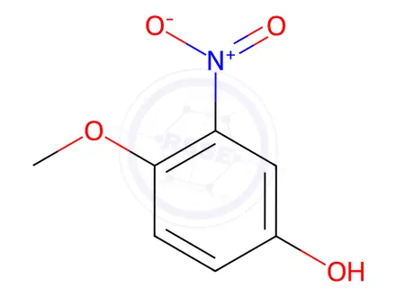 Chemical structure of 4-Methoxy-3-nitrophenol