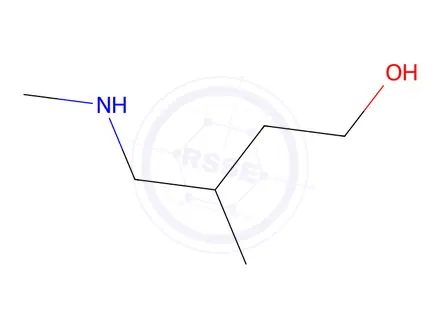 Chemical structure of 3-Methyl-4-(methylamino)butan-1-ol