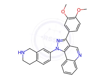Chemical structure of Lomonitinib