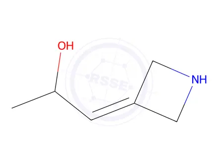 Chemical structure of 1-(Azetidin-3-ylidene)propan-2-ol