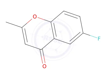 Chemical structure of 6-Fluoro-2-methyl-4H-chromen-4-one