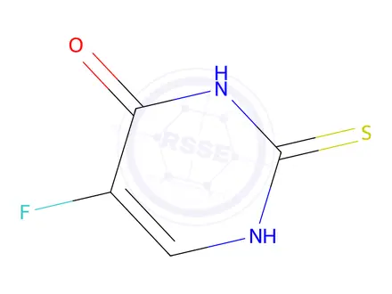 Chemical structure of 5-Fluoro-2-thioxo-2,3-dihydropyrimidin-4(1H)-one