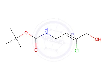 Chemical structure of Tert-butyl (Z)-(3-chloro-4-hydroxybut-2-en-1-yl)carbamate