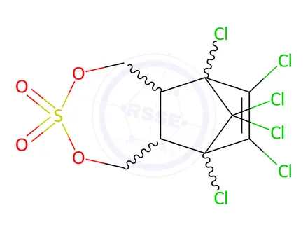 Chemical structure of Endosulfan-Sulfate