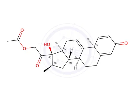 Chemical structure of Dexamethasone EP Impurity H