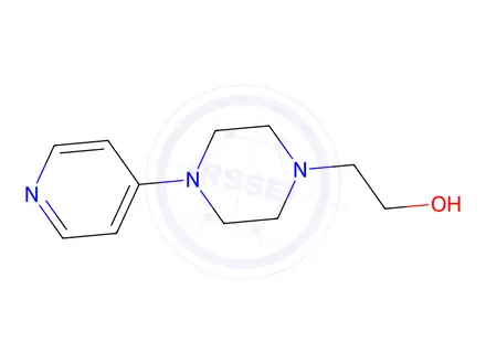 Chemical structure of 2-(4-(Pyridin-4-yl)piperazin-1-yl)ethan-1-ol