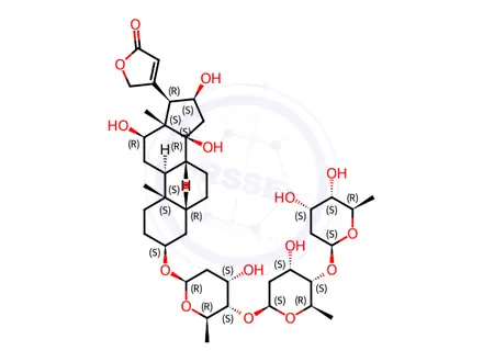 Chemical structure of Digoxin EP Impurity E