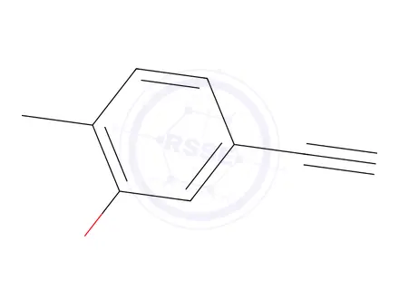 Chemical structure of 5-Ethynyl-2-methylphenol