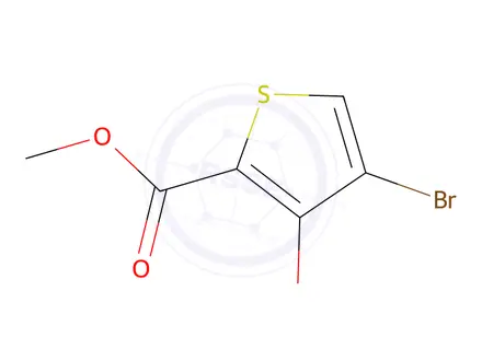 Chemical structure of Methyl 4-bromo-3-methoxythiophene-2-carboxylate