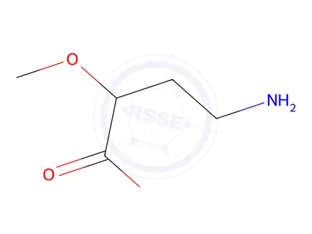 Chemical structure of 4-Amino-2-methoxybutanoic acid