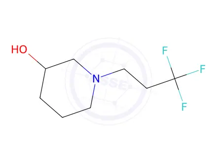 Chemical structure of 1-(3,3,3-Trifluoropropyl)piperidin-3-ol