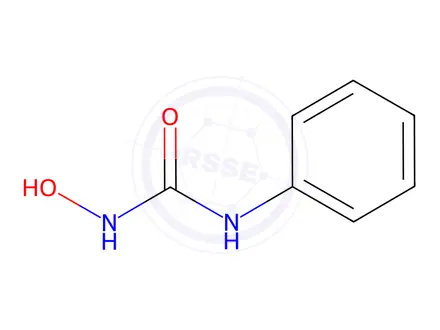 Chemical structure of 1-Hydroxy-3-phenylurea