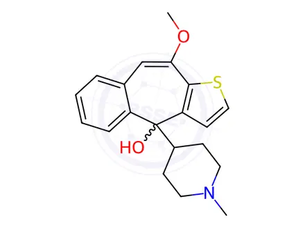 Chemical structure of Ketotifen EP Impurity B