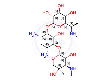 Chemical structure of Gentamycin Sulfate Impurity 3(Gentamycin Sulfate EP Impurity C)