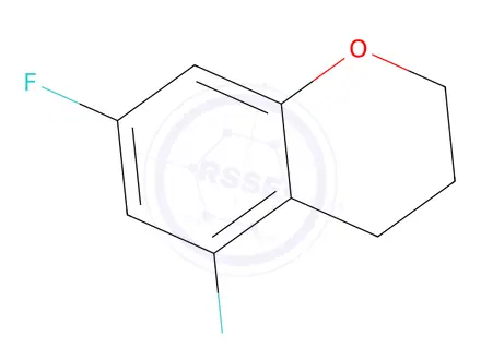 Chemical structure of 5,7-Difluorochroman