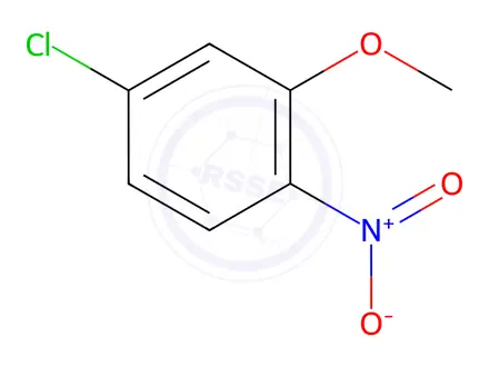 Chemical structure of 5-Chloro-2-nitroanisole