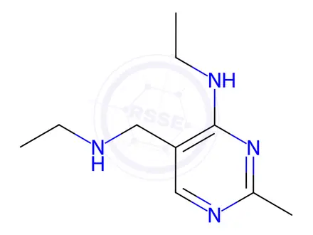 Chemical structure of Avanafil Impurity 139