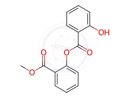 Chemical structure of 2-(Methoxycarbonyl)Phenyl 2-Hydroxybenzoate
