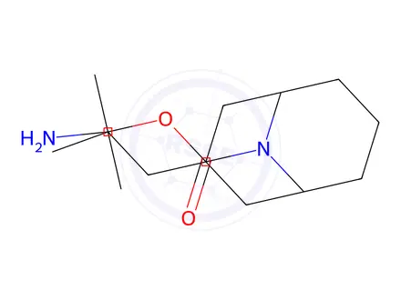Chemical structure of Tert-butyl 3-(2-aminoethyl)-9-azabicyclo[3.3.1]Nonane-9-carboxylate