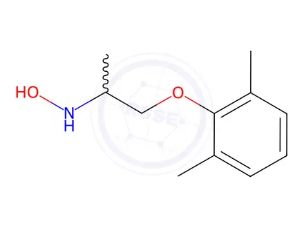 Chemical structure of N-Hydroxy Mexiletine