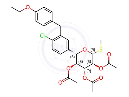 Chemical structure of Sotagliflozin Impurity 2
