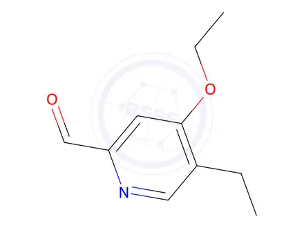 Chemical structure of 4-Ethoxy-5-ethylpicolinaldehyde