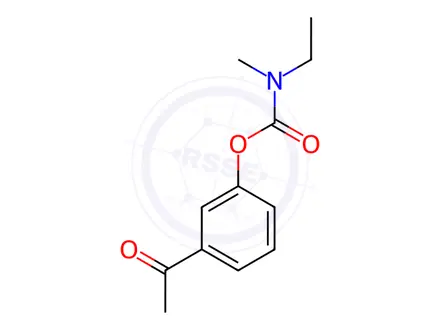 Chemical structure of Rivastigmine EP Impurity C (Rivastigmine USP Related Compound D)