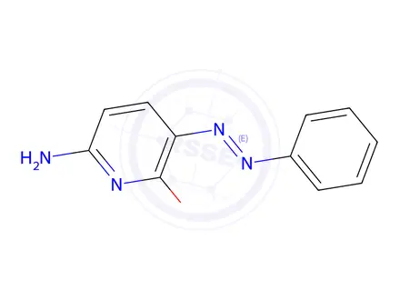 Chemical structure of (E)-6-Amino-3-(phenyldiazenyl)pyridin-2-ol