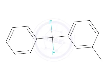 Chemical structure of 1-(Difluorophenylmethyl)-3-methylbenzene