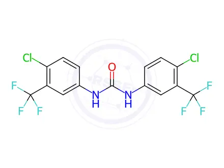 Chemical structure of Flucofuron