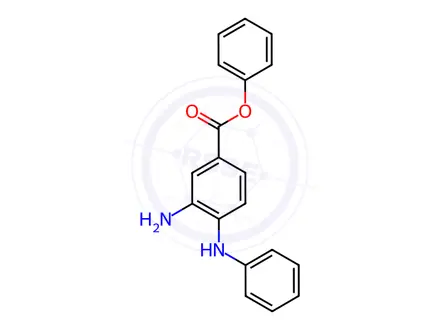 Chemical structure of Phenyl 3-amino-4-(phenylamino)benzoate