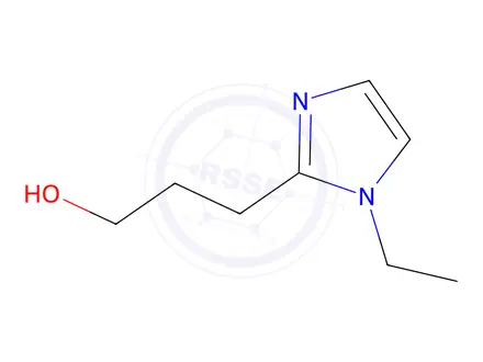 Chemical structure of 3-(1-Ethyl-1h-imidazol-2-yl)propan-1-ol